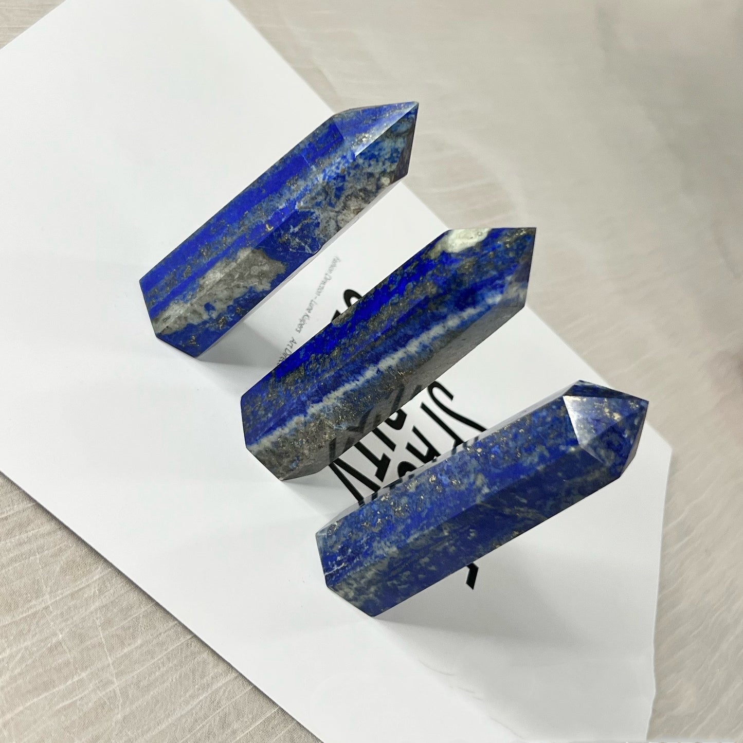 Lapis Lazuli Crystal Pillar Point