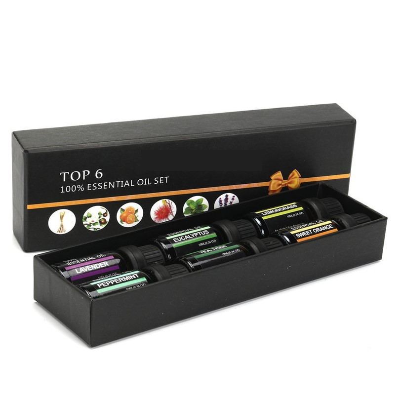 Essential Oil Massage Aromatherapy Gift Set