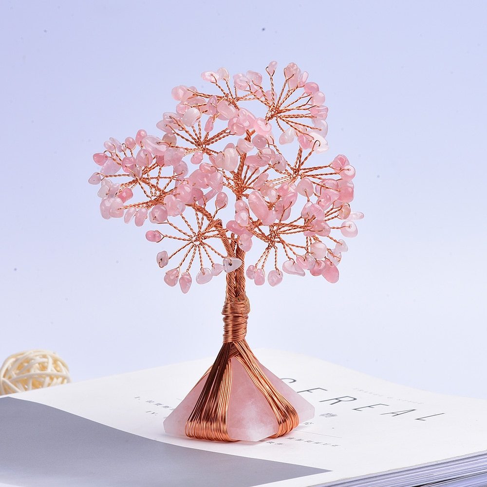 Rose Quartz Tree