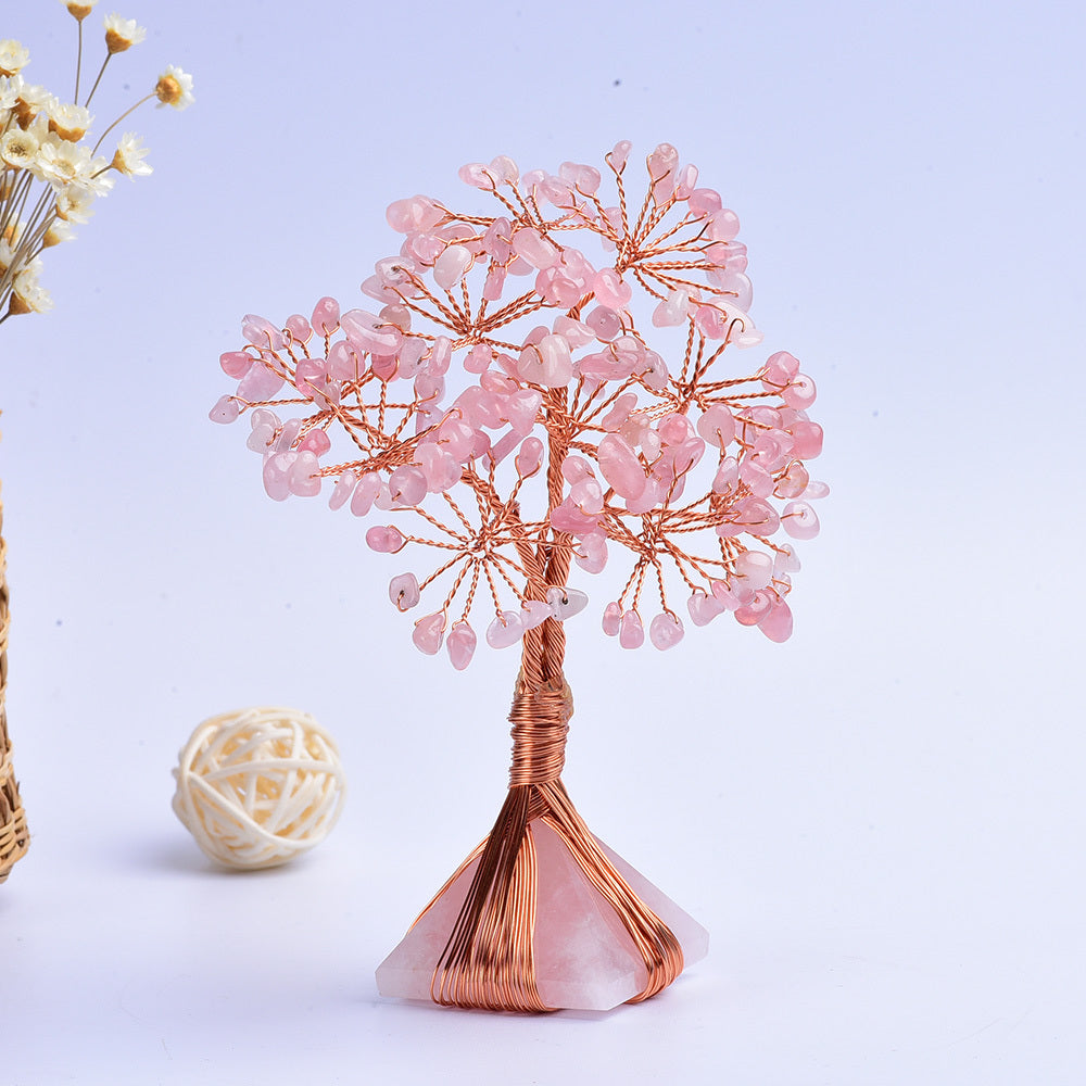 Rose Quartz Tree