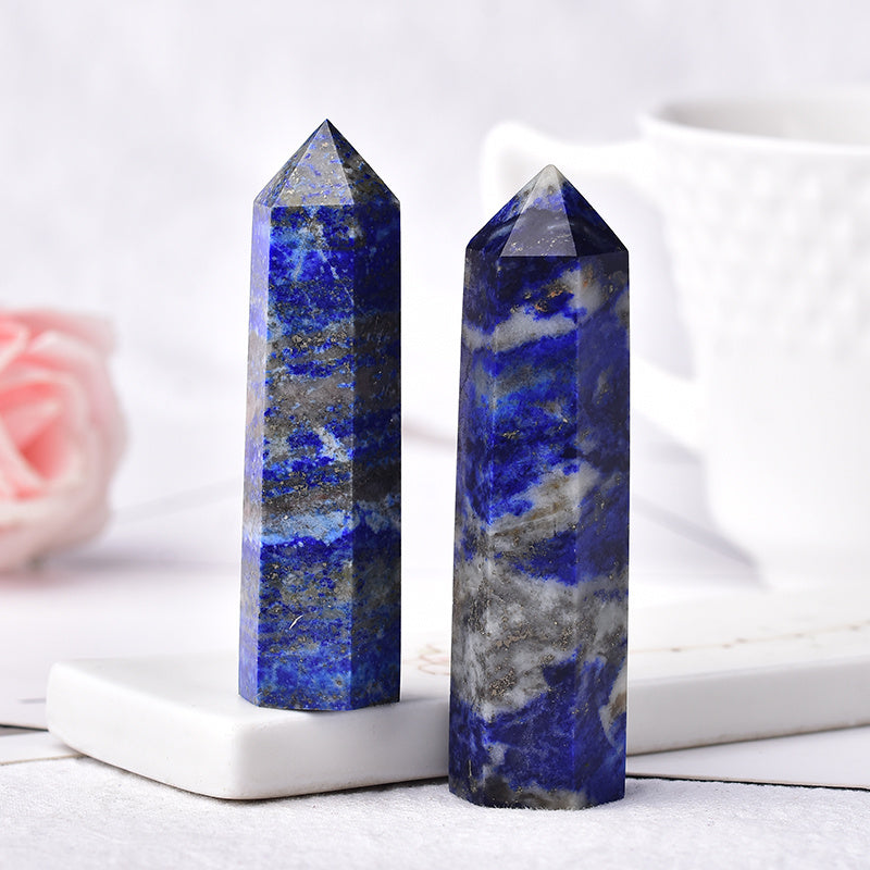 Lapis Lazuli Crystal Pillar Point