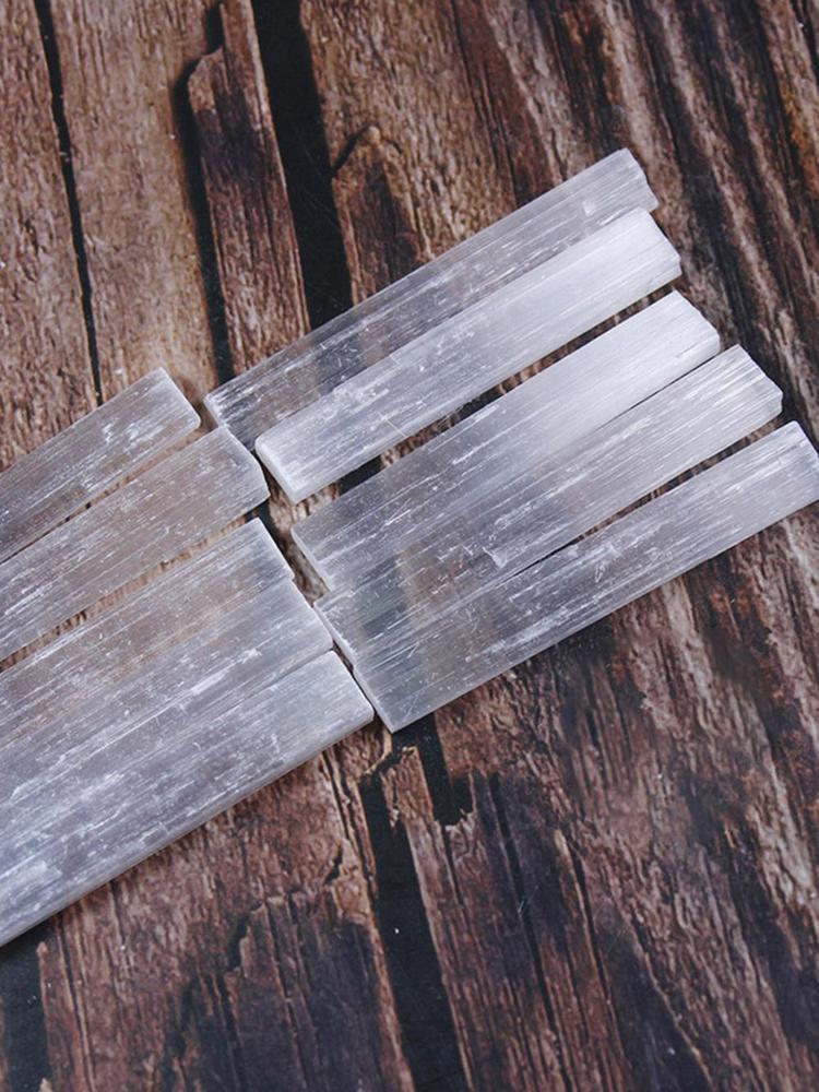 Selenite Crystal Wand White Quartz Mineral